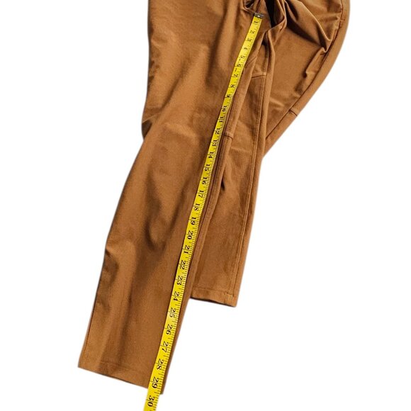 Lululemon Mens ABC Slim Fit Pant, Corduroy Ribbed, Brown Rust, Size 33 - Picture 8 of 9